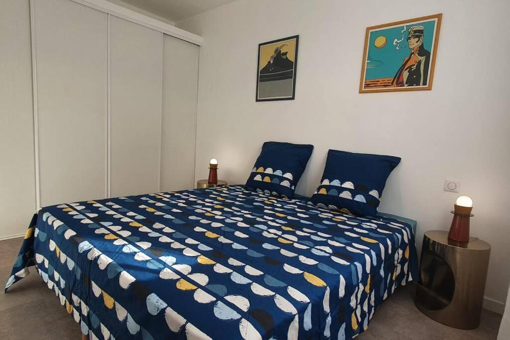 Bd Grosso Apt 4 Prs, 300M Plage, Clim, Parking Ницца Экстерьер фото