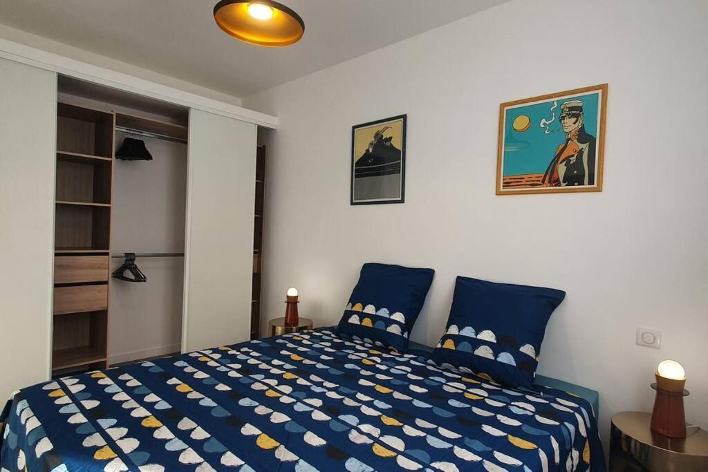 Bd Grosso Apt 4 Prs, 300M Plage, Clim, Parking Ницца Экстерьер фото