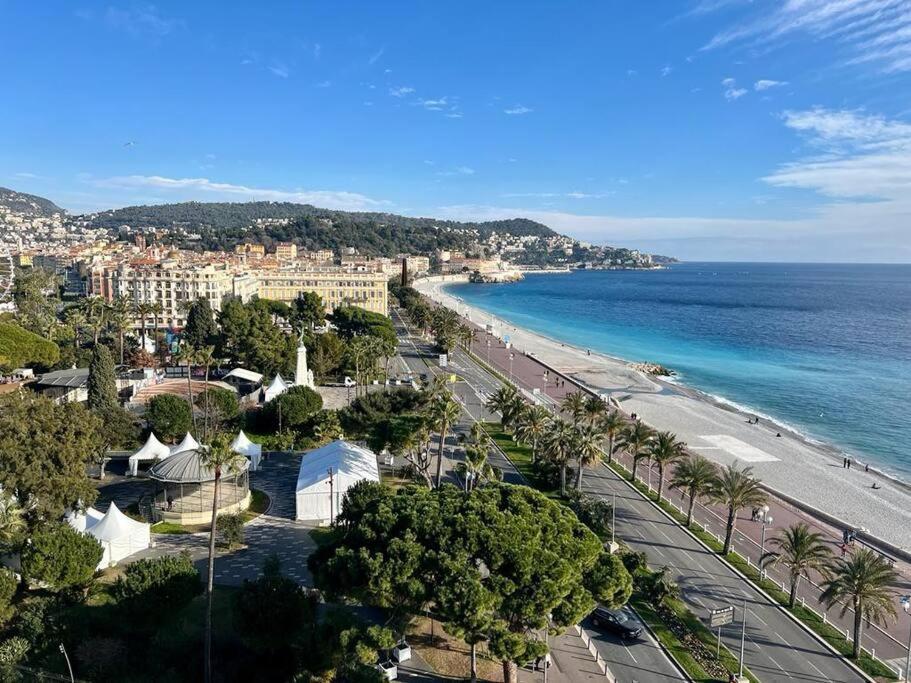 Bd Grosso Apt 4 Prs, 300M Plage, Clim, Parking Ницца Экстерьер фото
