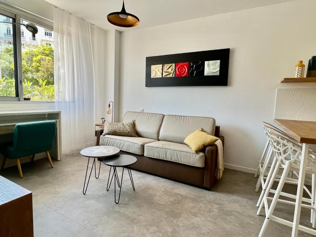 Bd Grosso Apt 4 Prs, 300M Plage, Clim, Parking Ницца Экстерьер фото